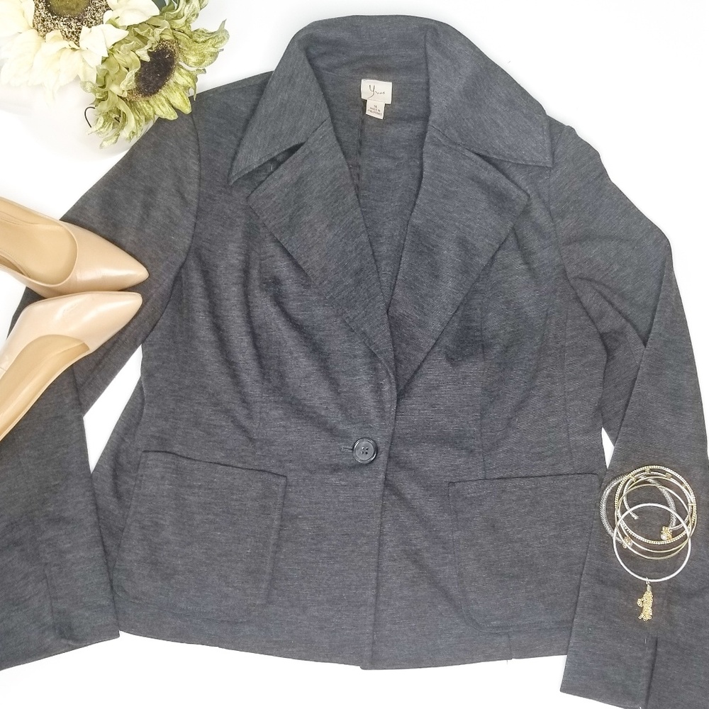 Yvos knit blazer